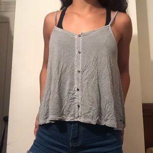 Grey American Eagle Soft and Sexy Tank